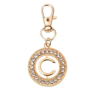 Luxurious Gold Crystal Key Holder